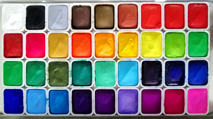 NICKER_Gouachefarben