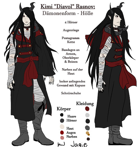 Kimi Dämonenform Hölle