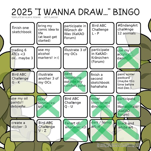 WannaDrawBingo25