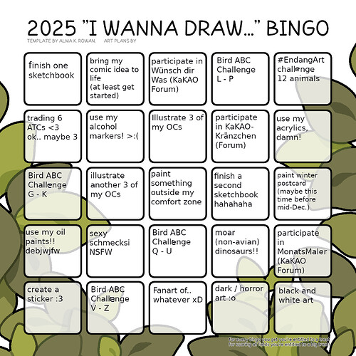WannaDrawBingo
