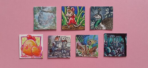 Erhaltene Inchies (Bamboo)