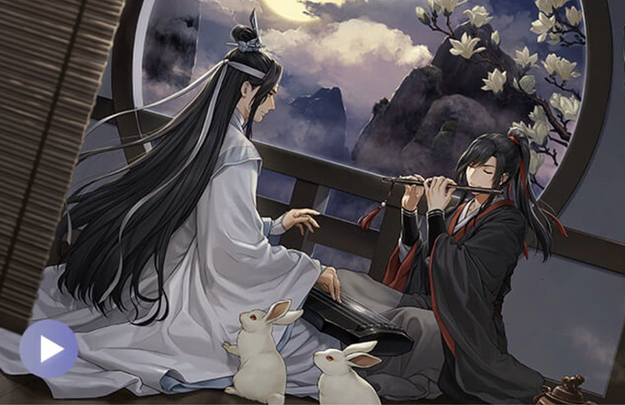 Wangji und Wuxian