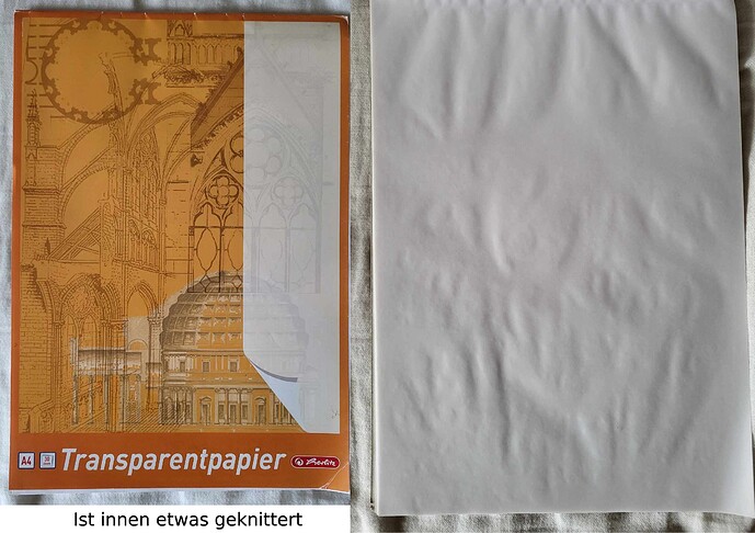 Transparentpapier