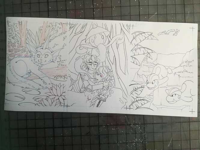 Merkwürdige Pokemon Outlines