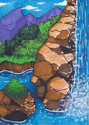 Kakao-Karte 22 (Kaskadensee)