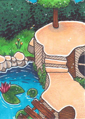 Kakao-Karte 24 (Schildpattteich)