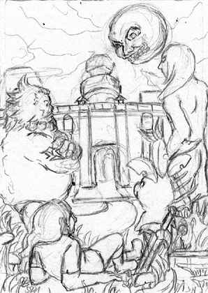 #387 This is not the End-skizze