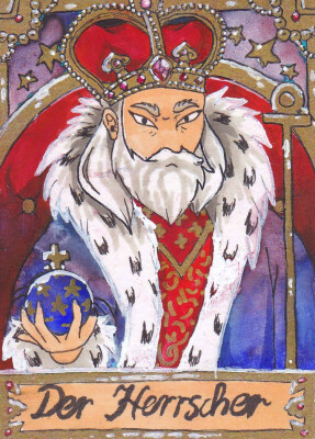 Kakao-Karte 51 (Der Herrscher)
