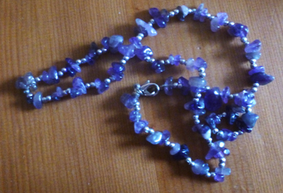 18 Amethystkette