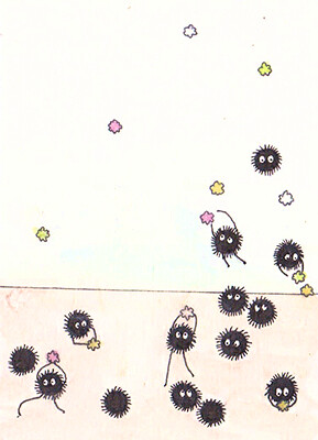 Kakao-Karte 14 - Rußmännchen