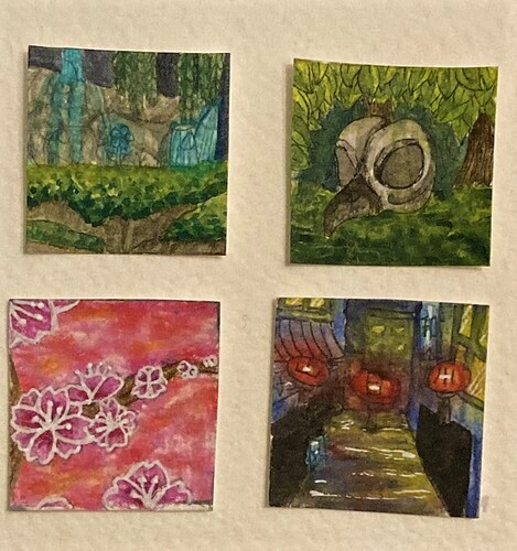 Erste 4 unpers. inchies