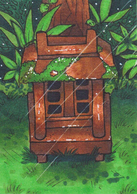 Kakao-Karte 34 (Celebis Schrein)