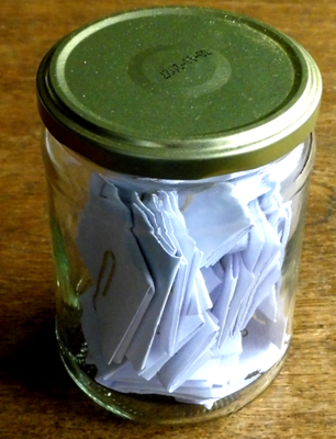 Glas der Vergesslichkeit