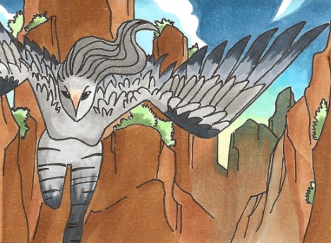 Harpyie startet durch