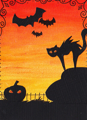 Kakao-Karte 16 - Halloween