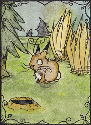 Kakao-Karte 10 - Rabbit