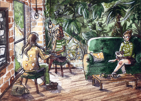 KAKAO 337 - Sonniger Coffeeshop - Adaption