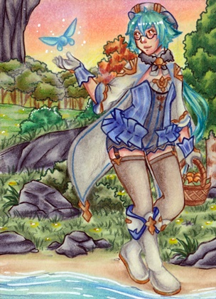 826 Auf der Suche nach der Zuckerblume